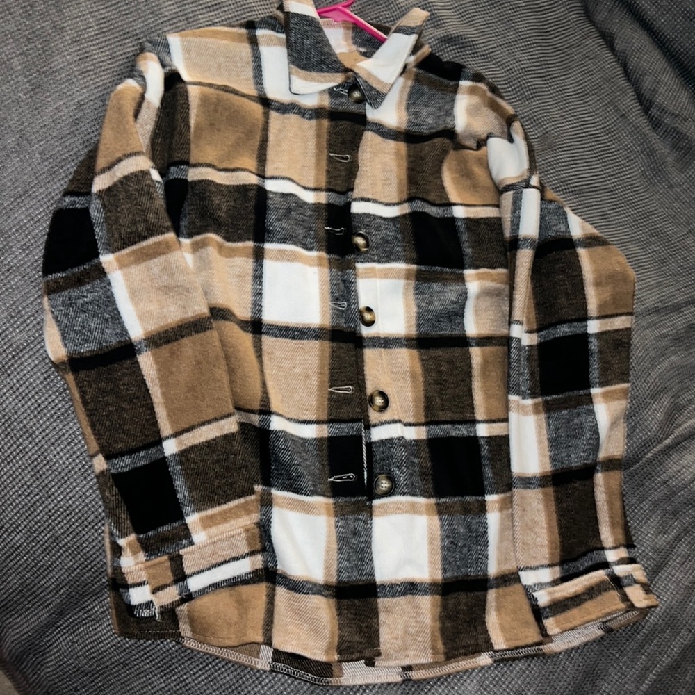 Fall flannel Shacket